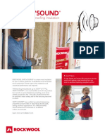 SAFEnSOUND Fire and Soundproofing Insulation Techdata PDF