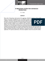 Evaluation of Irrigation System For Asparagus Production: 7 International Micro Irrigation Congress