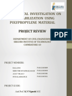 Soil Stabilisation Using Polypropylene Material