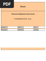 Dixon: Performance Management System Docket