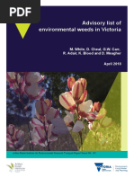 Advisory List Environmental Weeds VIC