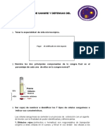 Especialidad de Sangre y Defensas Del Organismo