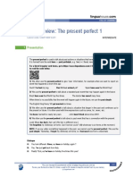 Present Perfect PDF