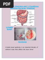 Lower GIT Disorders