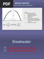 Break Water: Lokasi & Lebar Mulut Pelabuhan