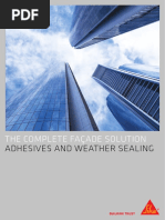 The Complete Façade Solution: Adhesives and Weather Sealing