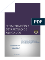 Segmentacion y Desarrollo de Mercados