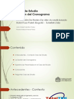 Presentación Caso de Estudio 4 - Gestión Del Cronograma - Proyecto Totaltek - Julio Castaño - Paula Chaves PDF