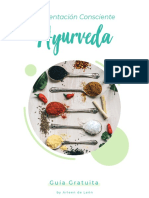 Guía Alimentacion Consciente Ayurveda Arleen de León PDF