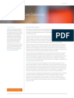 VSRX Services Gateway: Product Description