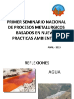 INNOV. METALURG. EN PROCES. DE MINERALES DE Cu CMC - ABRIL 2013