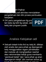 Analisis Kebijakan Publik