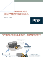 Aulas - 05 (Dimensionamento de Equipamento de Mina) PDF