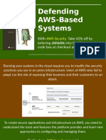 Defending AWS-Based Systems: With - Take 42% Off by Entering Slshields Into The Discount Code Box at Checkout at