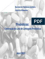 Análise Das Linhagens de Probióticos - 23042018