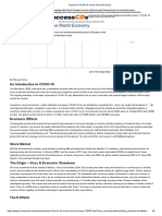 Impact of COVID-19 On The World Economy