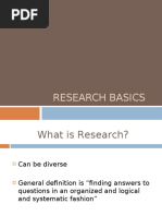 Research Basics