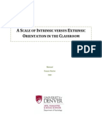 HARTER 1981 Scale of Intrinsic vs. Extrinsic Orientation PDF