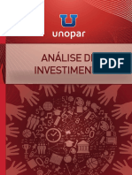 Livro Análise de Investimentos - UNOPAR