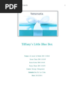 Tiffany's Little Blue Box