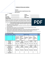 Form Penilaian Prestasi Kerja PKWT PDF