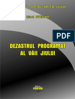 Irinel Stegar - Dezastrul - Programat - Al - Vaii - Jiului