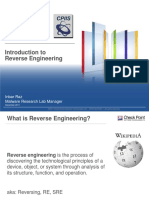 Introduction To Reverse Engineering: Inbar Raz Malware Research Lab Manager