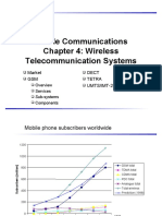 Mobile Communications Chapter 4: Wireless Telecommunication Systems