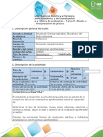 Guía Tarea 3. Diseño e Interpretación de Planos