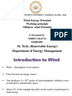 M. Tech. (Renewable Energy) Department of Energy Management