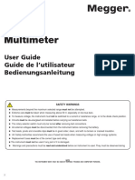 M5097 Multimeter: User Guide Guide de L'utilisateur Bedienungsanleitung