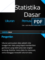 Statistika Dasar Pertemuan 3