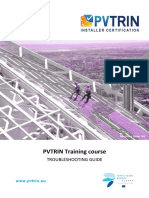 PVTRIN Training Course: Troubleshooting Guide