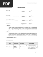 Report Approval Sheet: Modi Sugar Mills, Modinagar