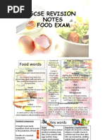 Presentationt - GCSE Revision Notes (Food Exam)