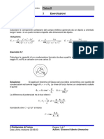 Esercizi Elettrostatica