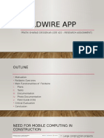 Fieldwire App: Pratik Sharad Deogekar (Cee 422 - Research Assignment)