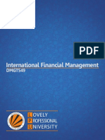 DMGT549 International Financial Management PDF