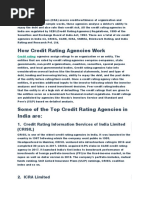 How Credit Rating Agencies Work: 1. Credit Rating Information Services of India Limited (Crisil)