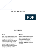 Definisi & Prevalensi Mual Muntah