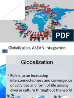 Globalization, ASEAN Integration