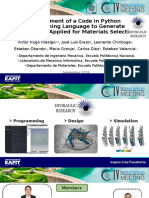 Development of A Code in Python Programming Language To Generate Ashby Chart Applied For Materials Selection