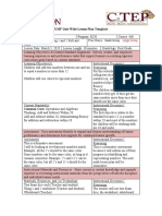 UMF Unit-Wide Lesson Plan Template: Free Choice Small Group