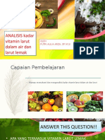 Analisis - Vitamin Larut Lemak Dan Air