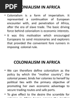 Colonialism in Africa