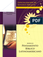 Modulo Pensamiento Biblico Latinoamerica PDF