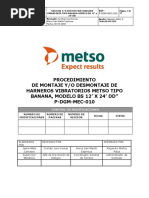 P-DGM-MEC-010 Proc - Cambio Harnero Tipo Banana REV 1