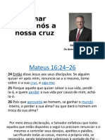 Tomar Sobre Nós A Nossa Cruz - Aula Soc 12-04-20