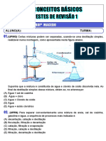 Conceitos Básicos - Testes de Revisão 1