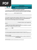 Cuestionario de Movimiento en Dos Dimensiones 02